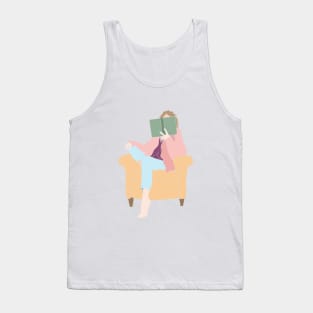 Reading nook, book lover Tank Top